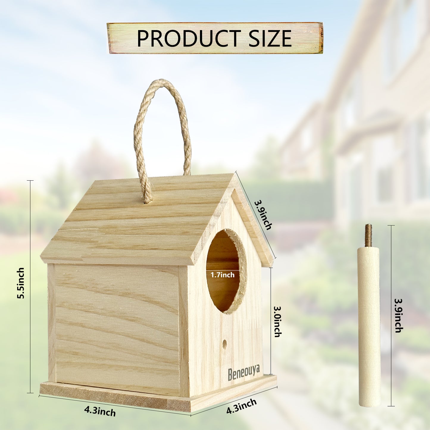 Cedar Bird House