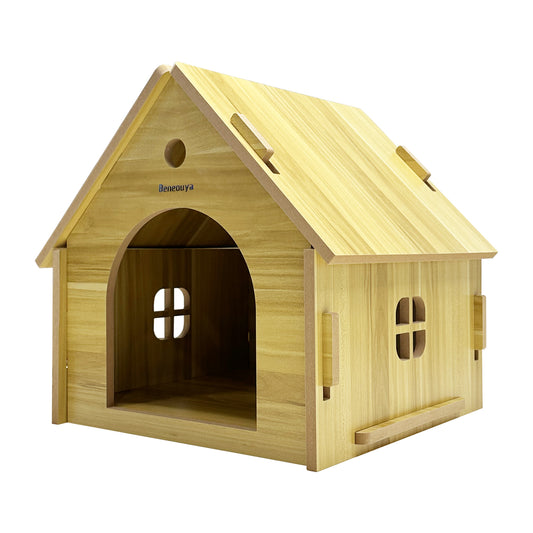 Wooden kennel