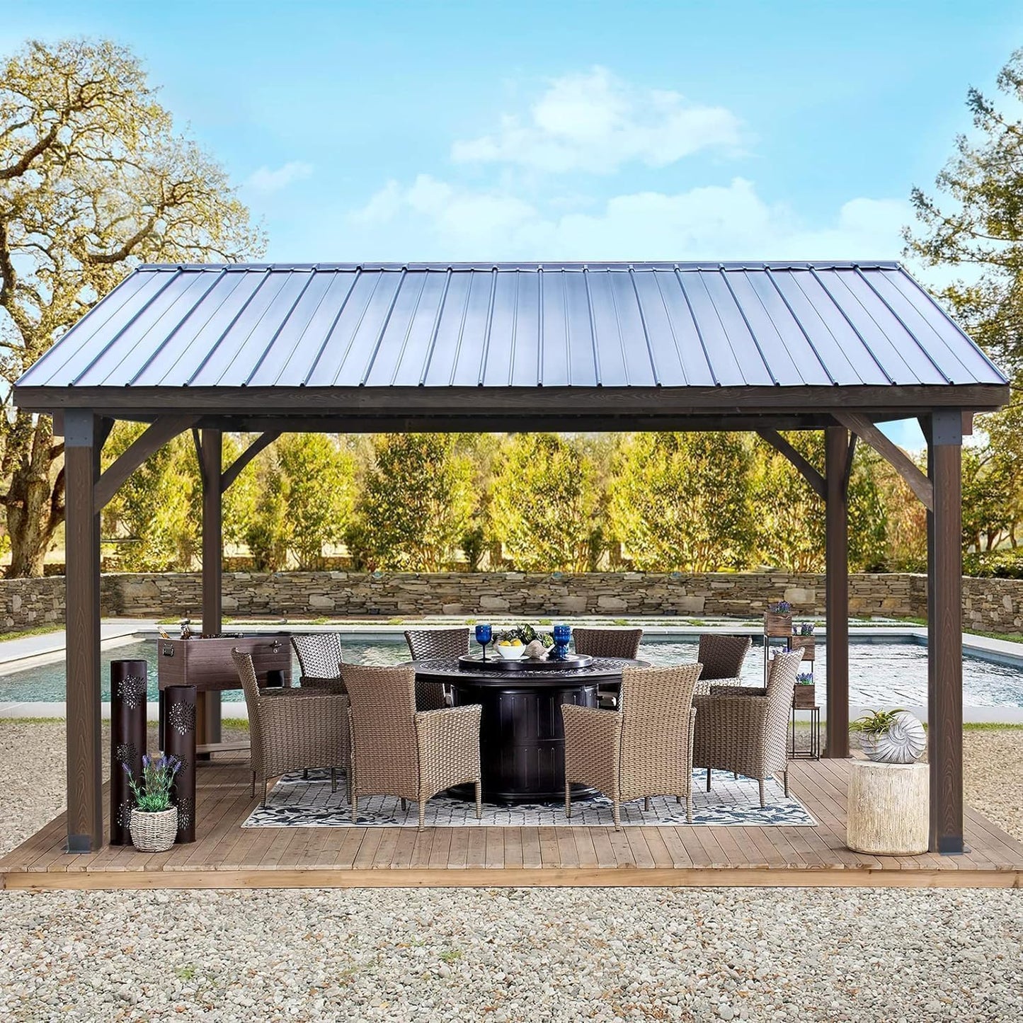 Beneouya 14' x 12' Hardtop Gazebo